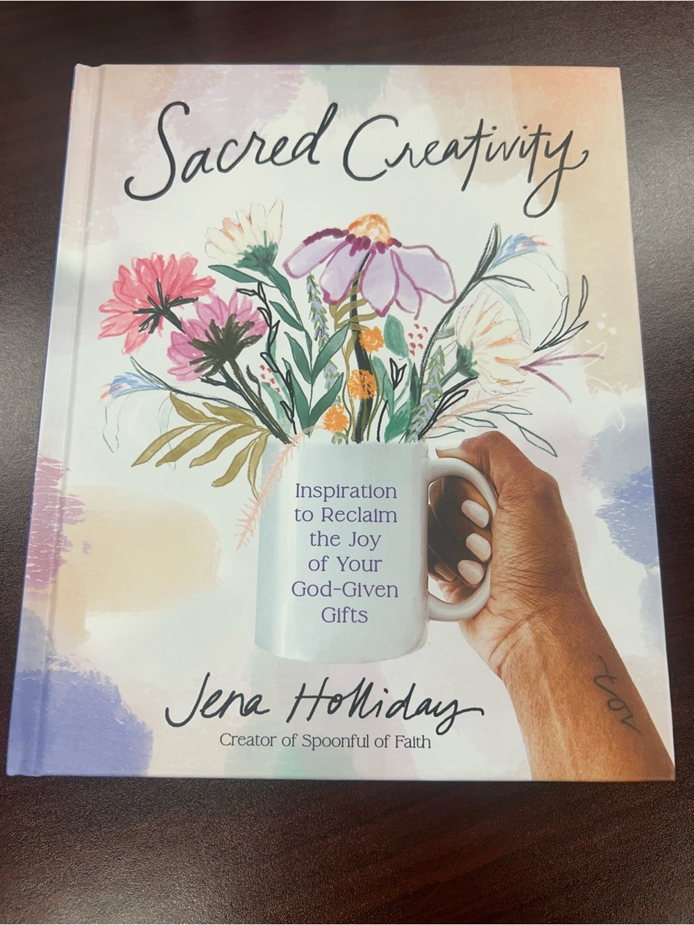 Sacred Creativity — Pastel Floral Hardcover by Jena Holliday